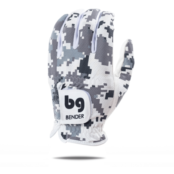 Bender- Left Hand Mesh Golf Glove | Digital Camo