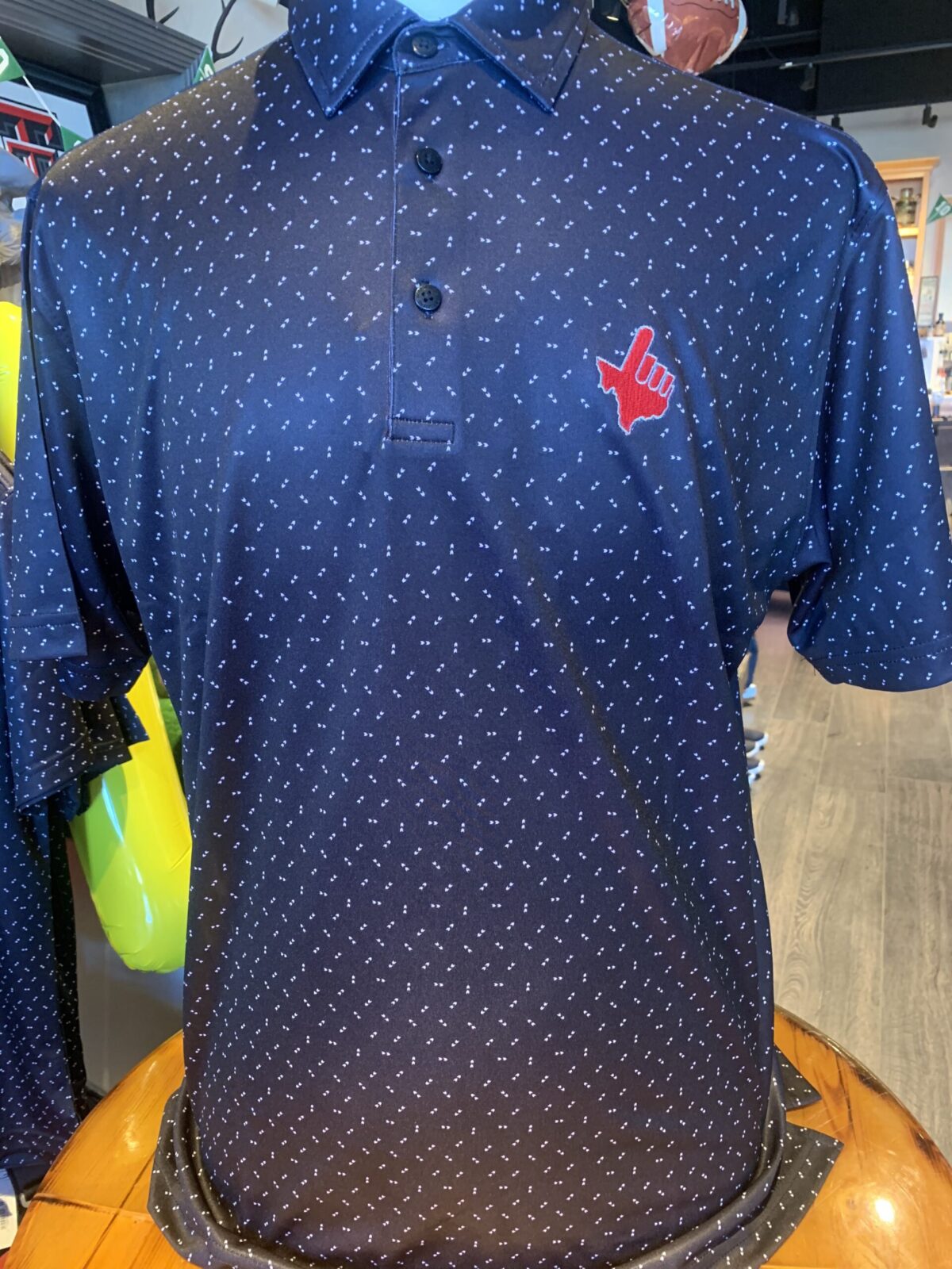 Stag Gameday-Grey/Charcoal Pirate Youth Polo-Tx Hand - Signature