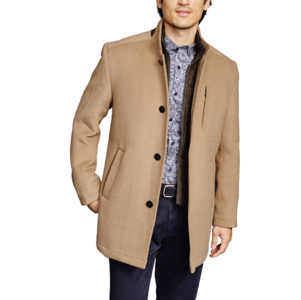 Johnston & Murphy Car Coat with Bib at Signature Stag