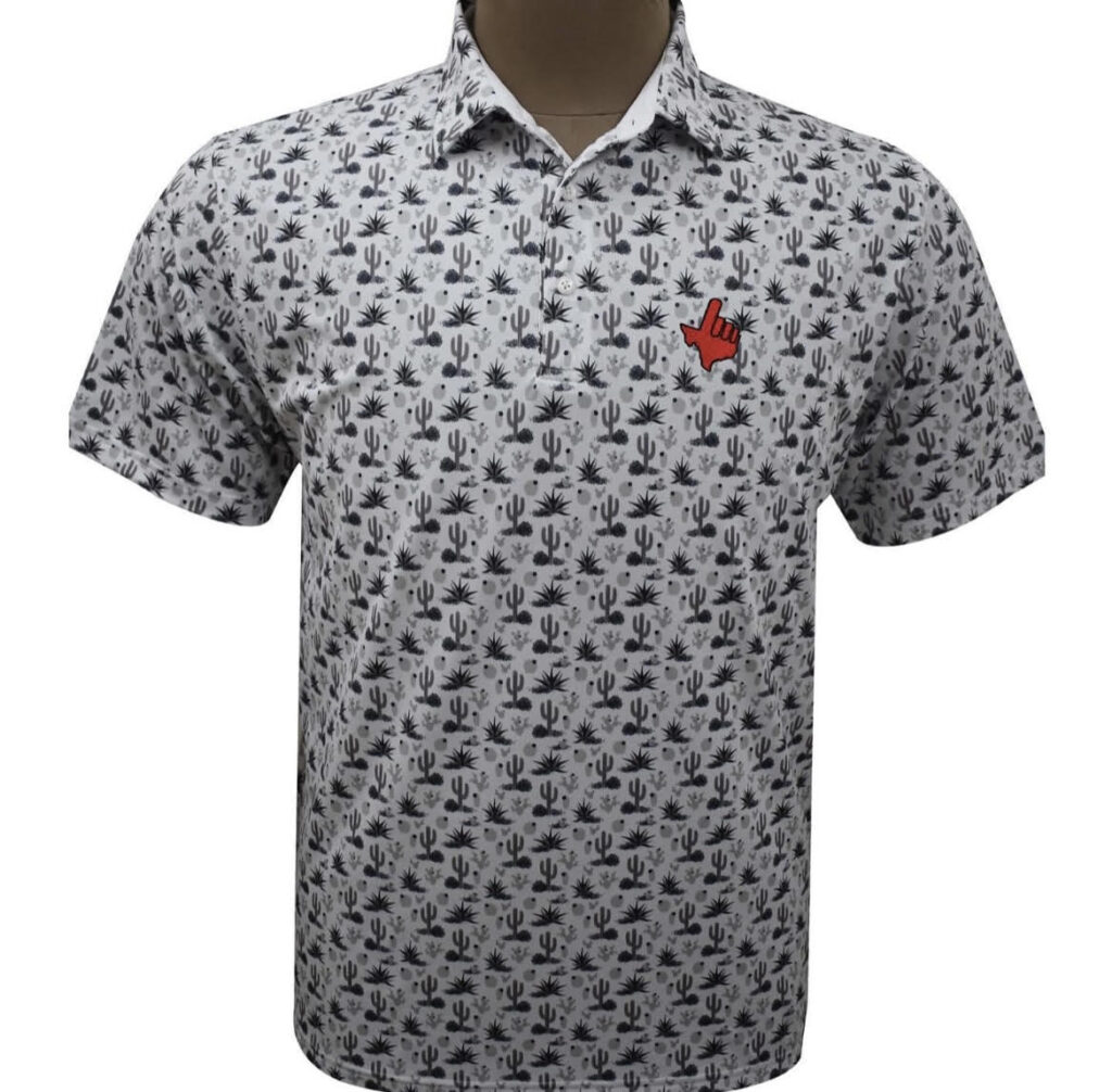 Shop Back in Black Cactus Polo Shirts