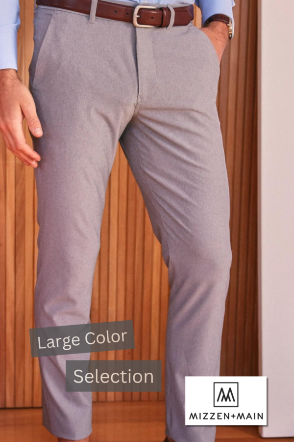 Mizzen + Main Helmsman Chino Pant in Large Selection of Color Choices at Signature Stag Menswear