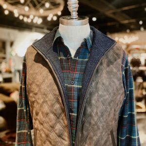 Johnston and Murphy Reversible Vest for Winter Months.