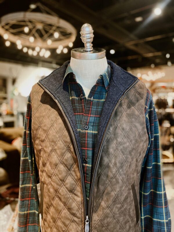 Johnston and Murphy Reversible Vest for Winter Months.