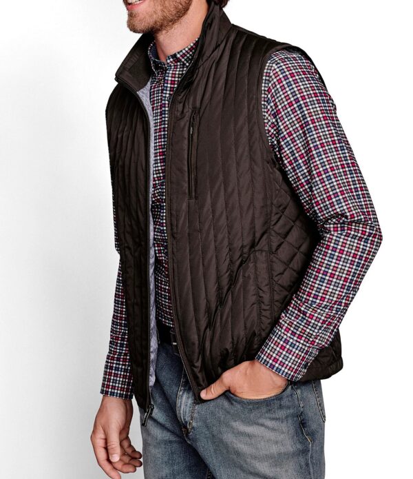 Johnston & Murphy Quilted Vest for Men