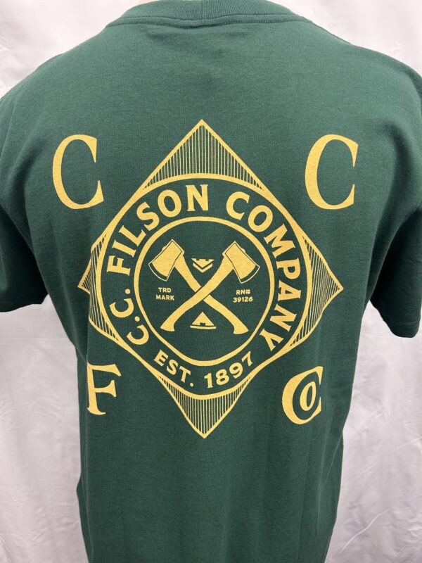 Filson-S S Pioneer Graphic T-Shirt GreenAxe