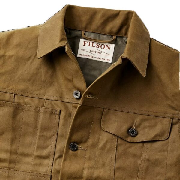 Filson Short Lined Cruiser Dark Tan Jacket