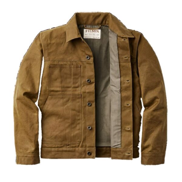 Filson Short Lined Cruiser Dark Tan in Lubbock