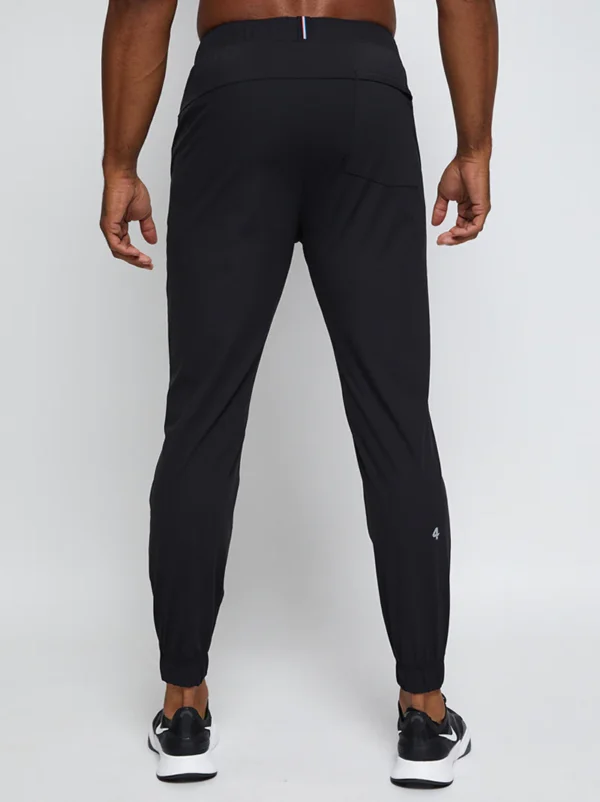 Fourlaps Flex Jogger Black Menswear