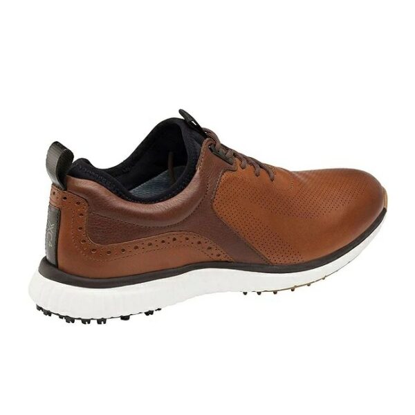 Men's H1-Luxe Hybrid XC4 Waterproof Leather Golf Shoes Tan