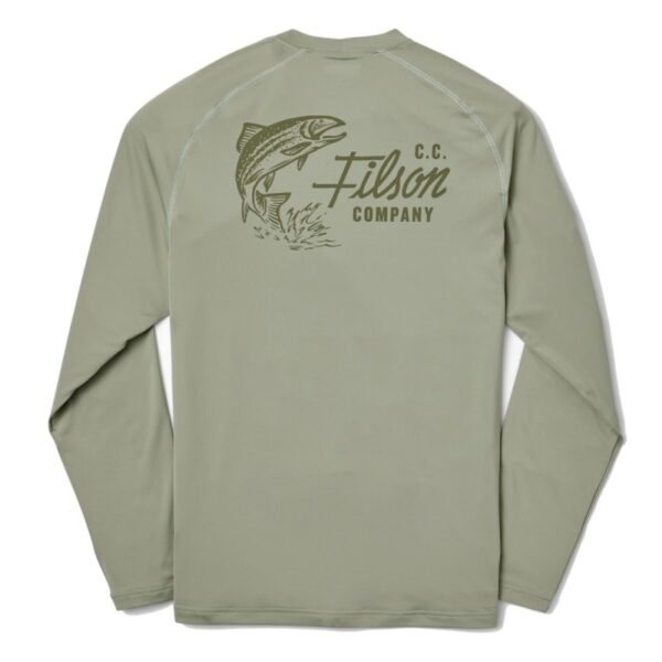 Men's Long Sleeve Barrier T-shirt Desert Sage by Filson