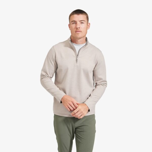 ProFlex Quarter Zip Sand Heather