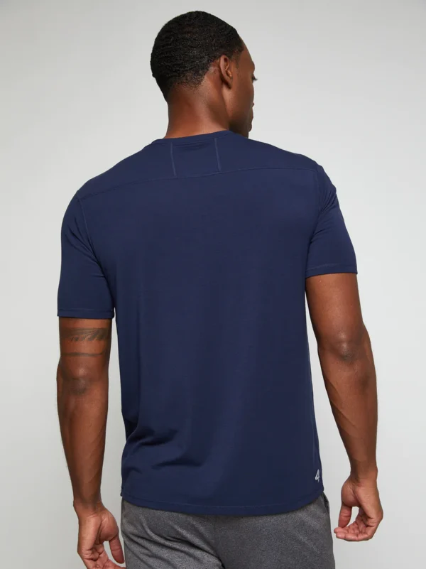 Fourlaps Radius Tee Shirt Navy in Lubbock