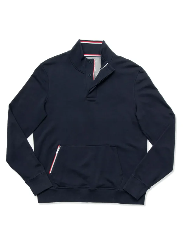 Rush Quarter Zip Navy