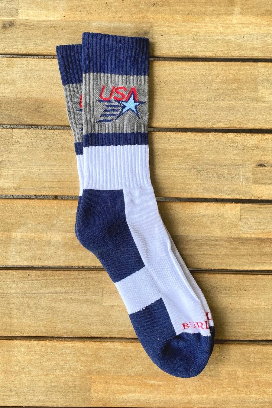 Burlebo-USA Star Socks | Signature Stag Menswear