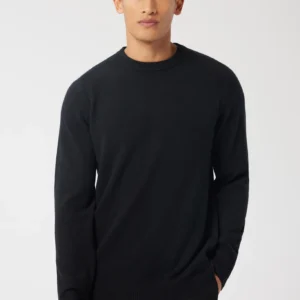 Good Man Brand Cashmere Crew Sweater Black