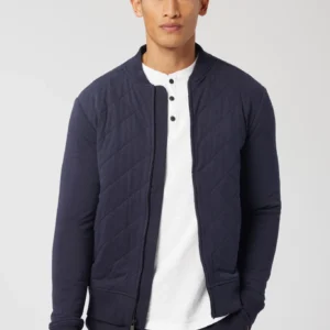 Good Man Brand Quilted Premium Jersey Bomber