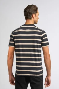 Premium Jersey Stripe V-Notch Black Peyote Stripe in Midland TX Clothing Stores