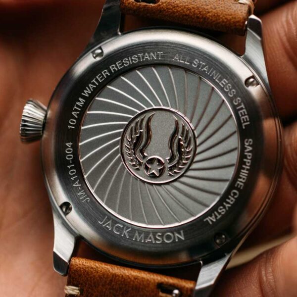 Pursuit 3H SS Navy Dial Brown Leather Watch Online