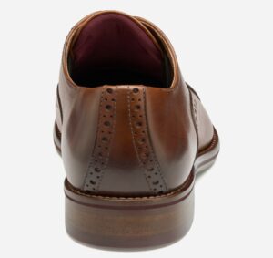 Shop Johnston & Murphy Conard 2.0 Cap Toe Tan Full Grain Dress Shoe for Men at Signature Stag Menswear