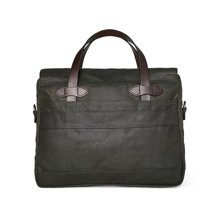 Filson-24 Hr Tin Briefcase | Signature Stag