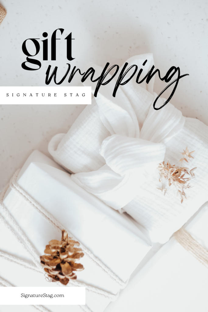Gift Wrapping Ideas at Signature Stag