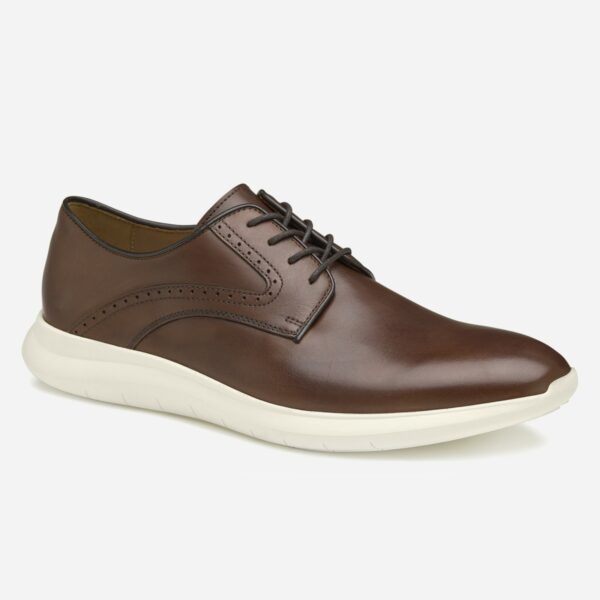 Shop Johnston & Murphy Hennings Plain Toe Shoe at Signature Stag Menswear for Men