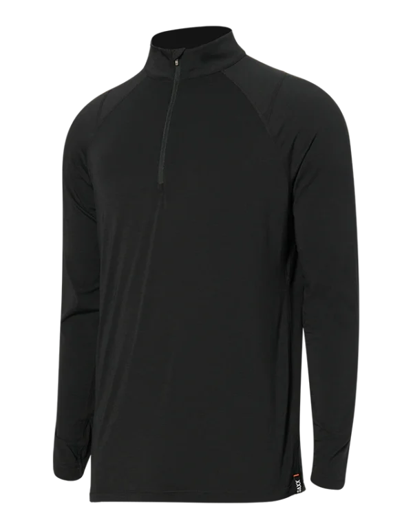 Saxx Roast Master Half Zip Black