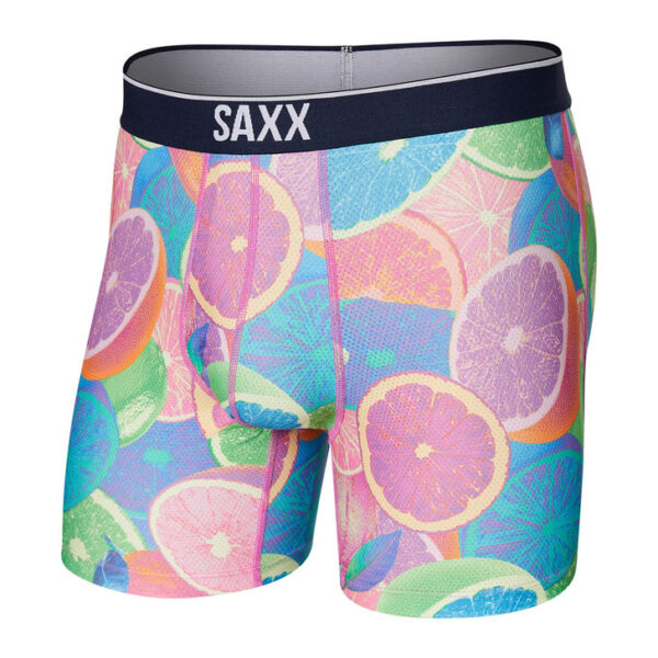 Saxx Volt Solar Citrus Underwear Briefs for Men