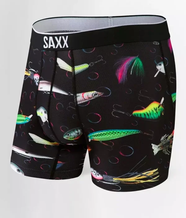 Saxx Volt Fishing Lures Briefs for Men