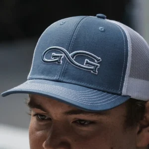 Branded Hat Slate & White in Lubbock Texas Clothing Store