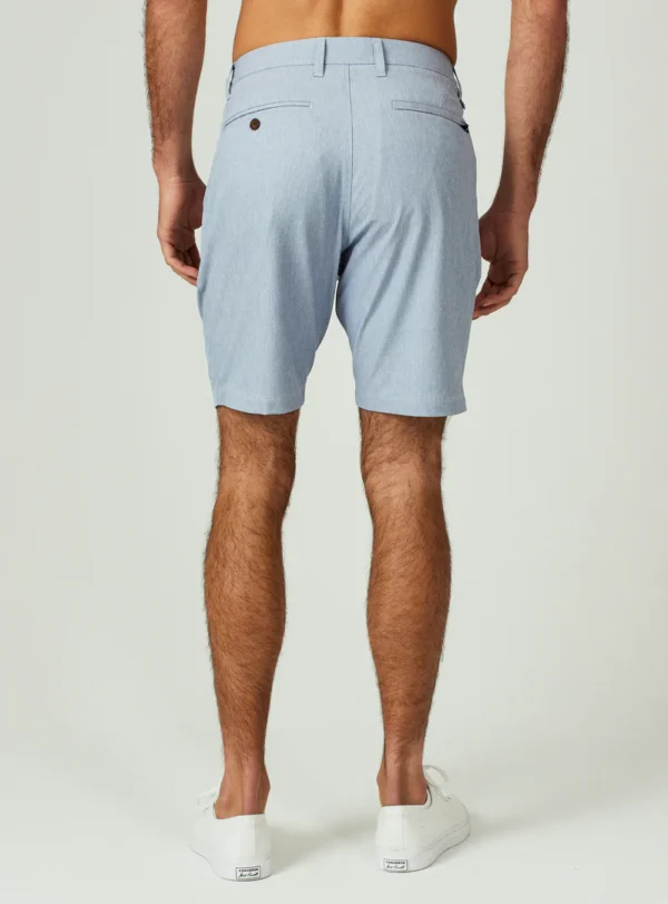 7Diamonds Everest 8in Short Light Blue Shorts for Men