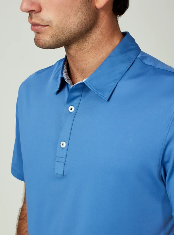 Buy Palermo Polo Bandana Blue with Diamond Trim Men Shirts