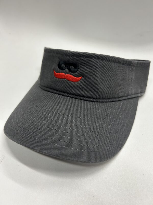 Stag Gameday-Richardson R45 Visor Charcoal Mustache