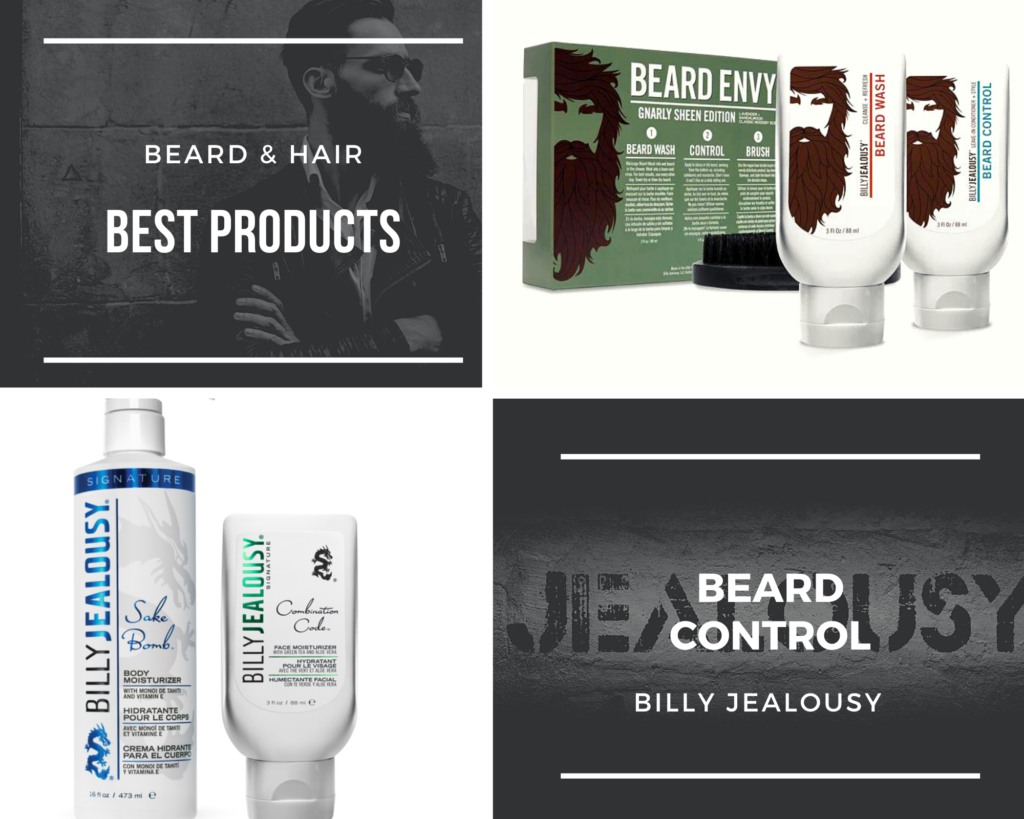 Billy Jealousy Beard and Hair Grooming Products