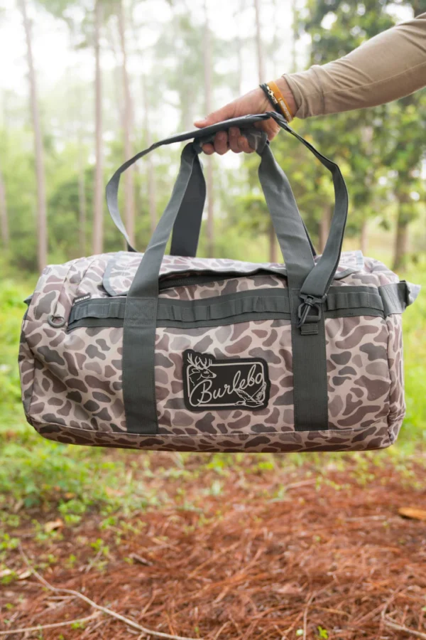 Shop BURLEBO Deer Camo Duffle for Travel