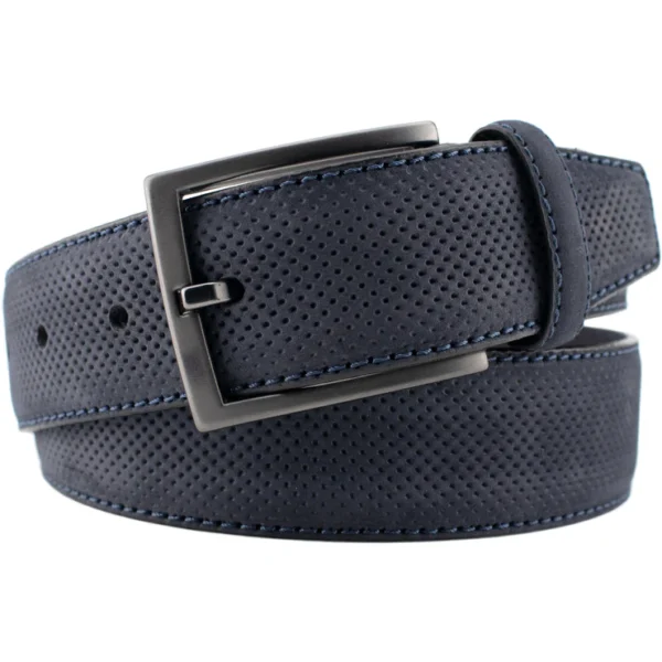 Dibi Sport Leather Belts for Men White in Lubbock and Midland TX