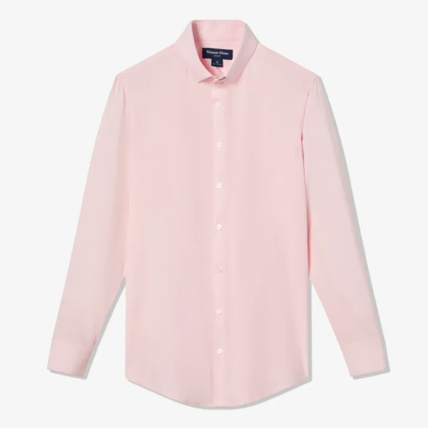 Buy Leeward Dress Shirt Long Sleeve True Pink Solid for Men