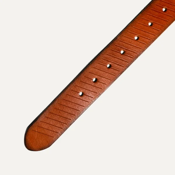 Will Leather Razor Cut Belt Cognac in Midland TX