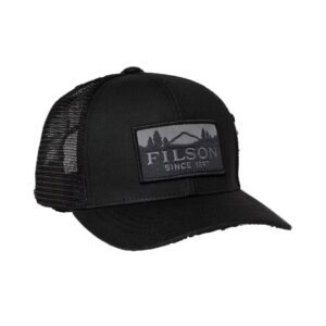 Shop Filson Logger Mesh Cap Black