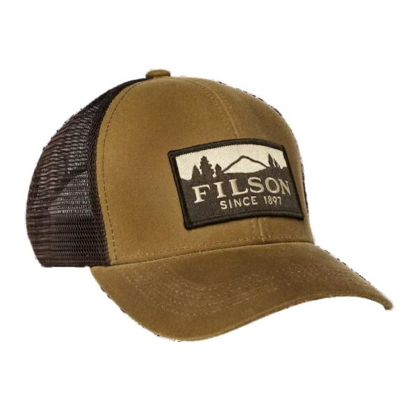 Filson Logger Mesh Cap Dark Tan