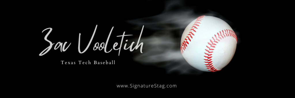 Zac Vooletich of Texas Tech Baseball Partners with SignatureStag.com