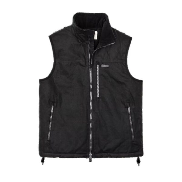 Filson Tin Cloth Primaloft Vest Black at Signature Stag