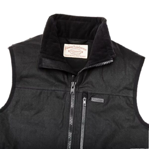 Buy Filson Tin Cloth Primaloft Vest Black at Signature Stag for Men