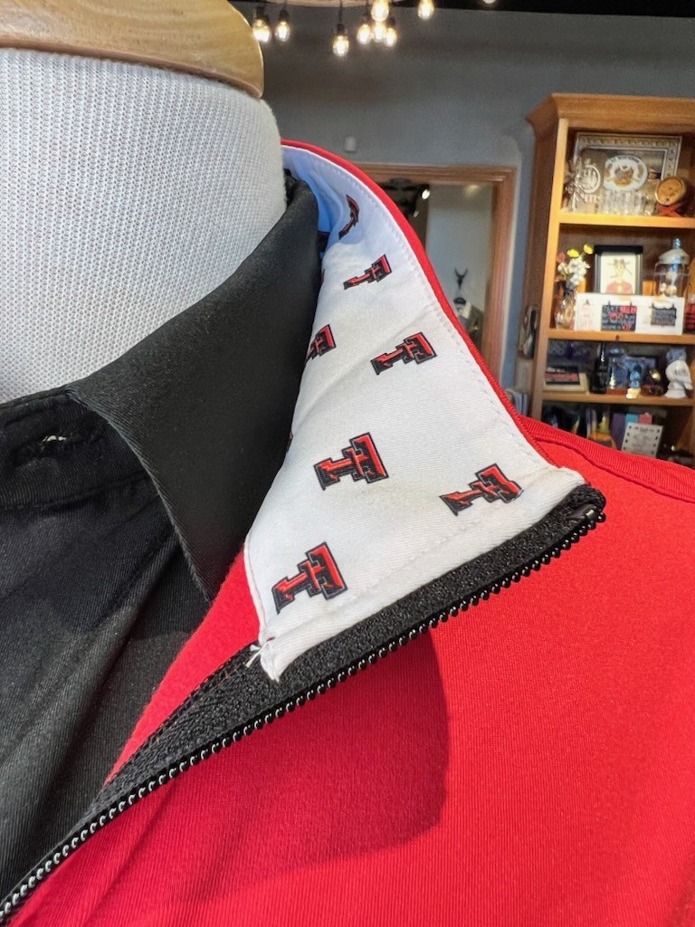 Get your Best Solid Red Vest with Texas Tech Double T for Red Raider fans in Lubbock