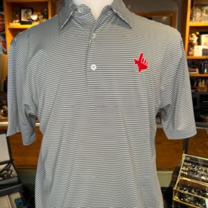 Find Lubbock's Best Texas Tech Polo with Red Hand at Signature Stag Clothing Stores