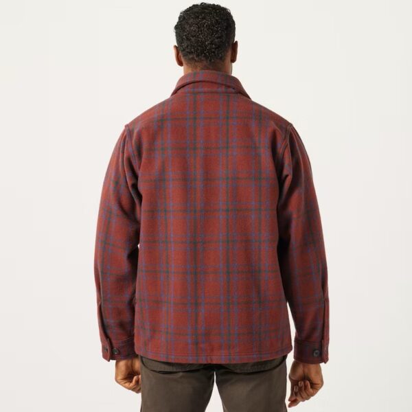 Shop Seattle Wool Jac-Shirt Deep Red Blue Green by Filson at Signature Stat Menswear. Filson menswear is built on the pioneer spirit and love of the outdoors. 