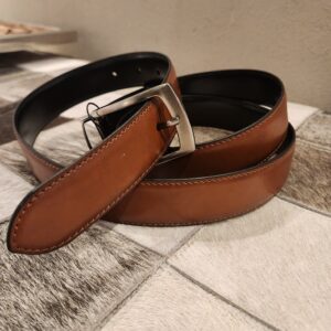 Reversible Solid Belt Brown and Black in Lubbock and Midland Clothing Stores