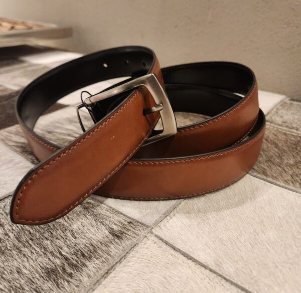 Reversible Solid Belt Brown and Black in Lubbock and Midland Clothing Stores