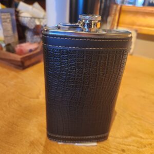 Buy Whiskey Flask Hip Pocket in Leather at Signature Stag