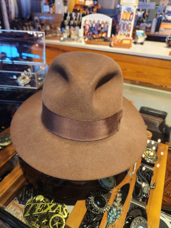 Will Leather The Trilby Hat Walnut at SignatureStag.com